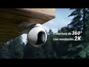 KIT DE CÁMARA EZVIZ EB8 INALAMBRICA HD [3MP] CONECTIVIDAD 4G CON BATERÍA Y PANEL SOLAR