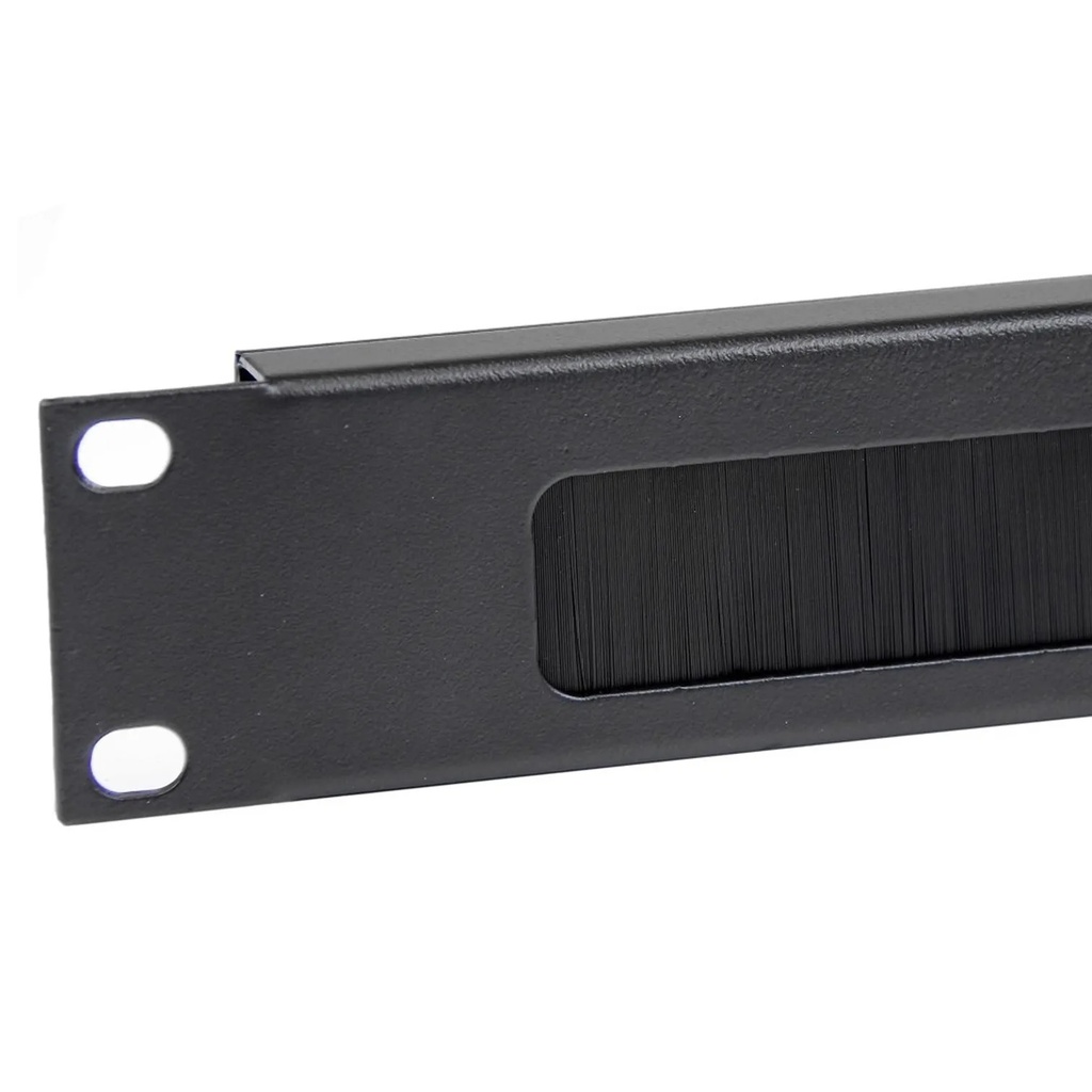 PANEL HORIZONTAL ONLINK PASACABLES CON CEPILLO 1 UNIDAD