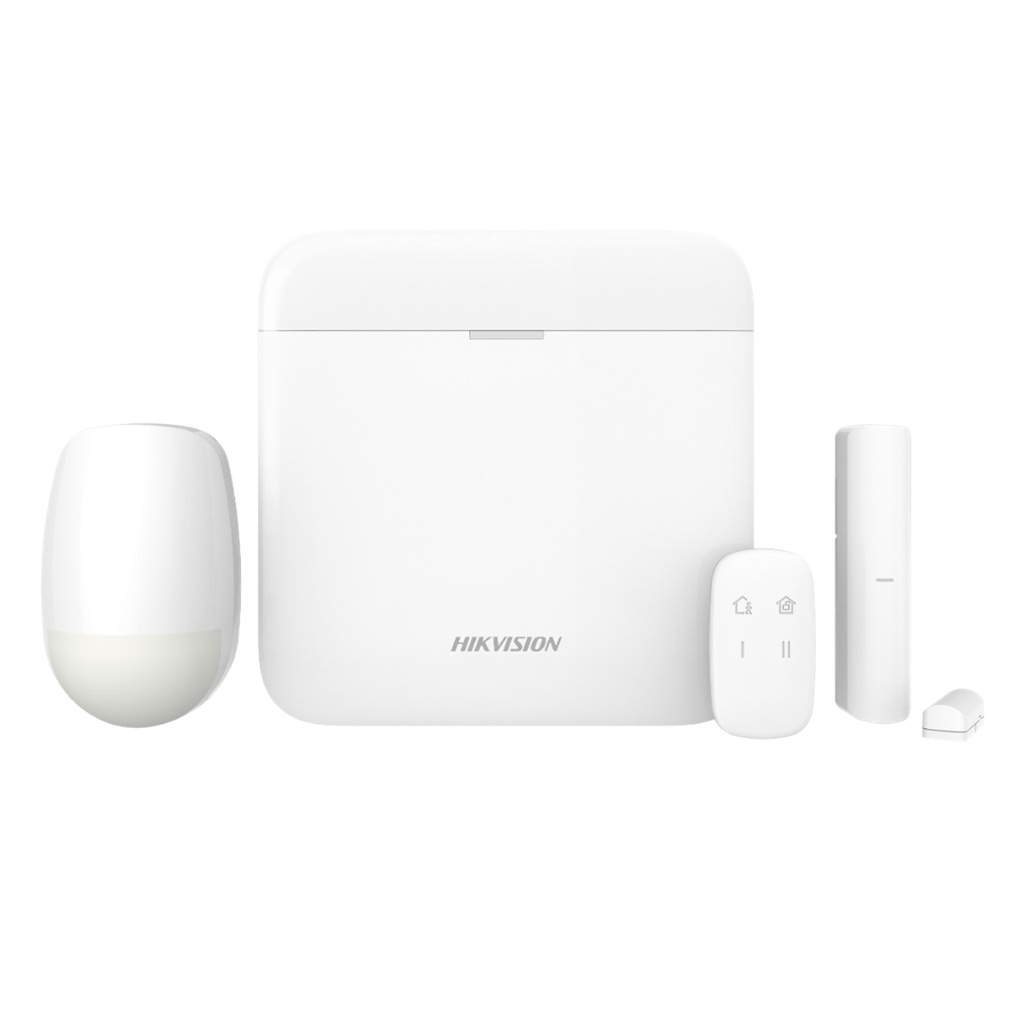 KIT PANEL DE ALARMA INALÁMBRICO LAN + WIFI + GPRS 64 ZONAS AXPRO