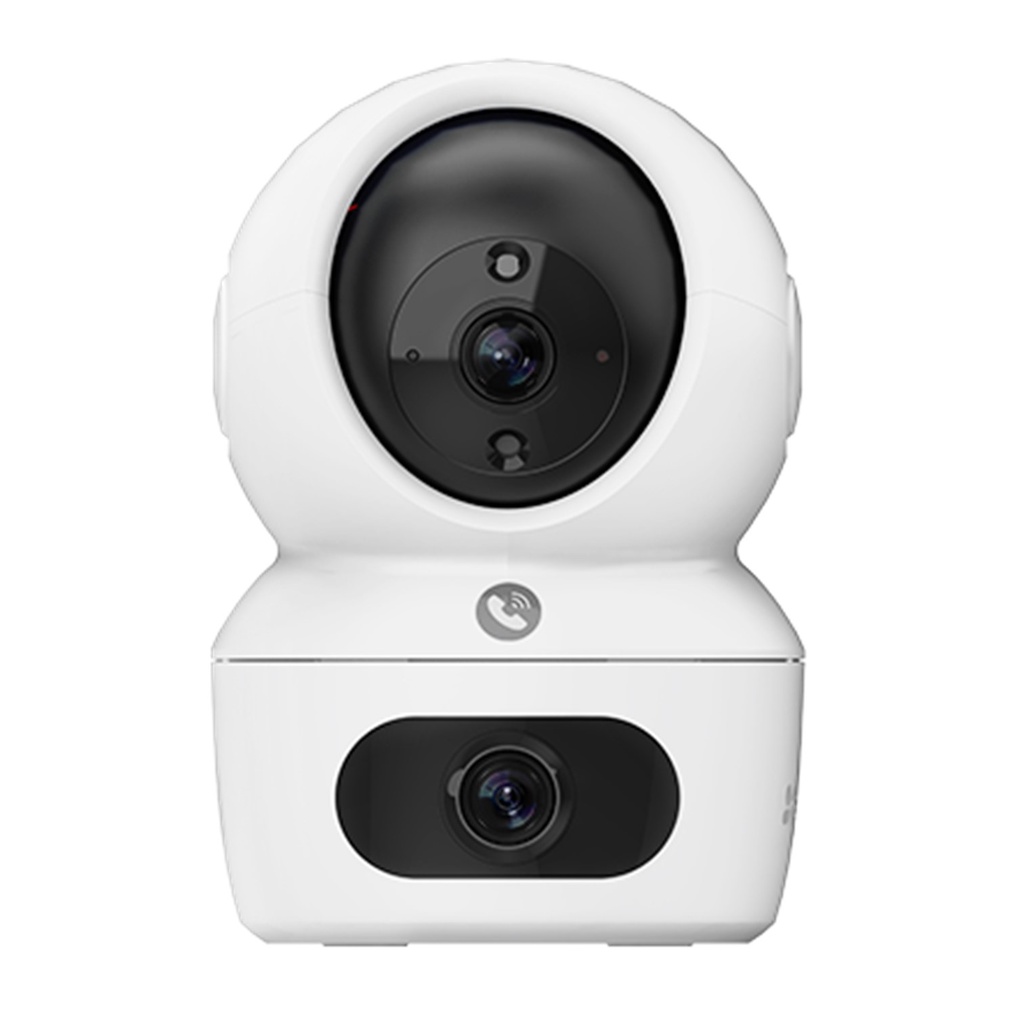 CÁMARA EZVIZ H7C WI-FI [2K+] 4MP DE DOBLE LENTE CON ROTACIÓN HORIZONTAL Y VERTICAL