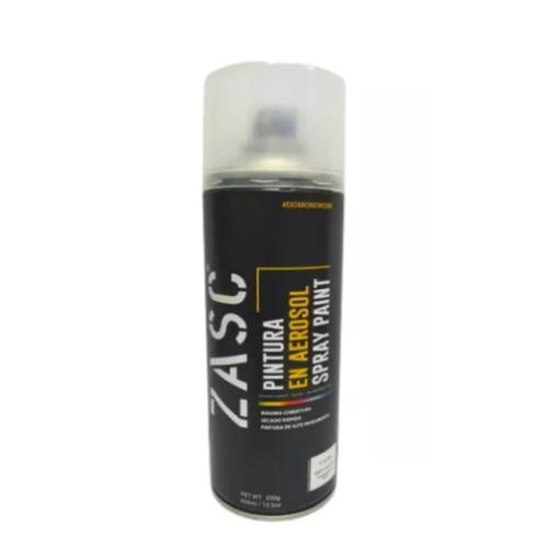 [Z-SP4MB] PINTURA SPRAY NEGRO MATE 400ML ZASC