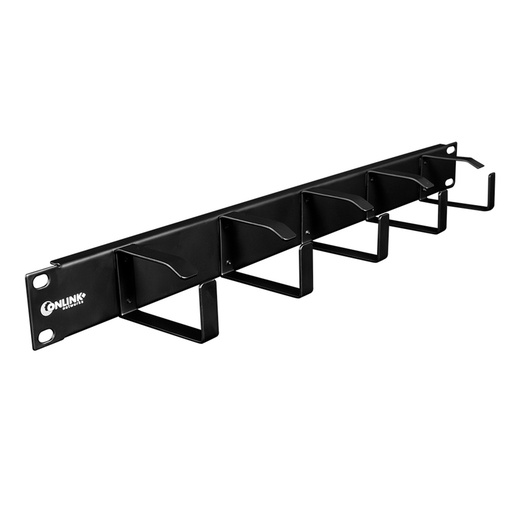 [OHM1U-ANI] ORGANIZADOR DE CABLE ONLINK HORIZONTAL TIPO ANILLO 1 UNIDAD
