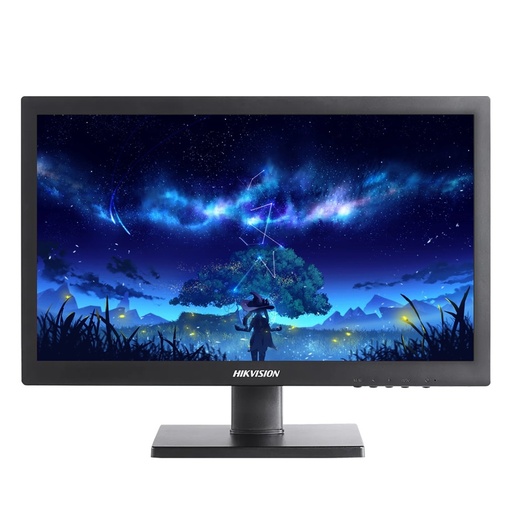 [DS-D5019QE-B] MONITOR LCD HIKVISION 18.5' RESOLUCION 1366X768P / VGA-HDMI