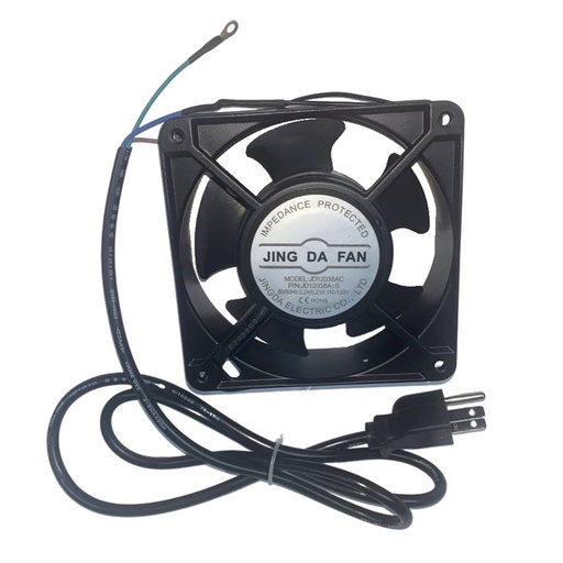 FAN COOLER ONLINK PARA RACK 12x12x38mm CON TORNILLOS