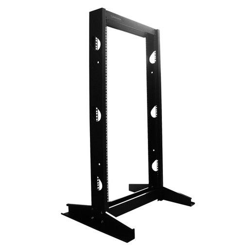 RACK ABIERTO DE PISO 2 POSTES ONLINK 22U 1.10MTS