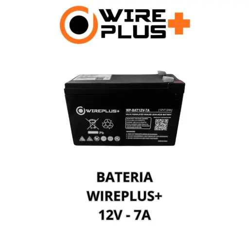 BATERIA WIREPLUS 12V-7A