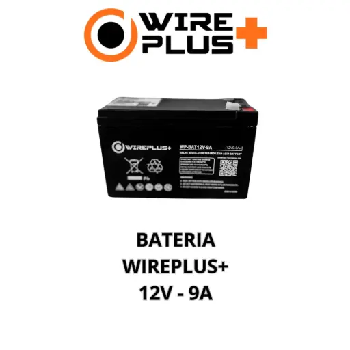 BATERIA WIREPLUS 12V-9A