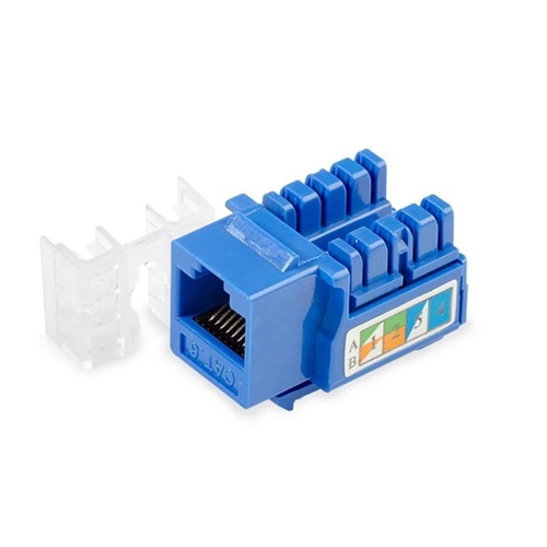 [WP-KRJ-C6BLUE] KEYSTONE WIREPLUS+ RJ45 CAT6 AZUL